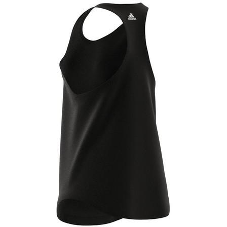 Women Essentials Loose Logo Tank Top, Black, A701_ONE, large image number 33