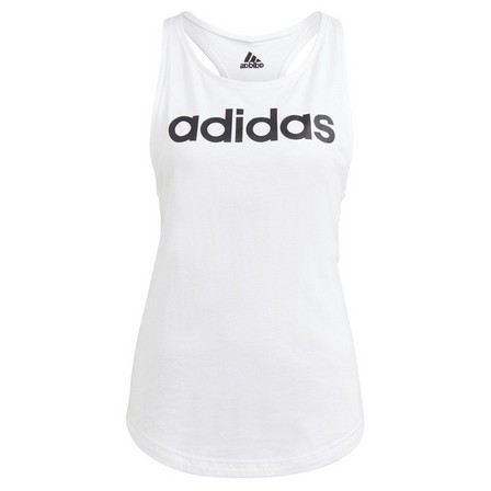 Essentials Loose Logo Tank Top white Female Adult, A701_ONE, large image number 4