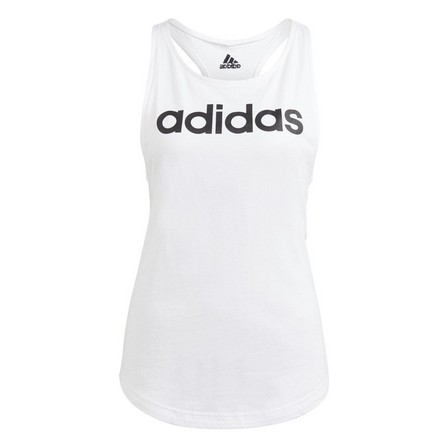 Essentials Loose Logo Tank Top white Female Adult, A701_ONE, large image number 6