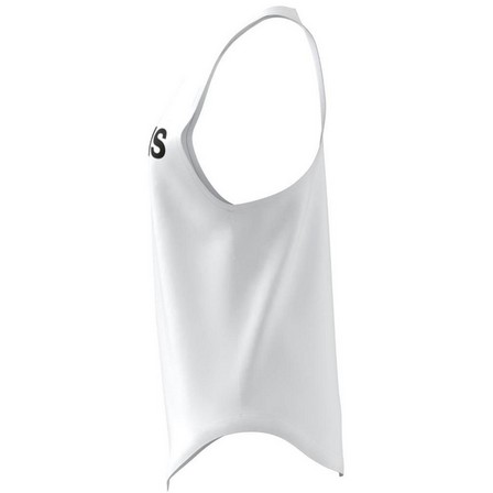 Essentials Loose Logo Tank Top white Female Adult, A701_ONE, large image number 20