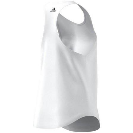 Essentials Loose Logo Tank Top white Female Adult, A701_ONE, large image number 22