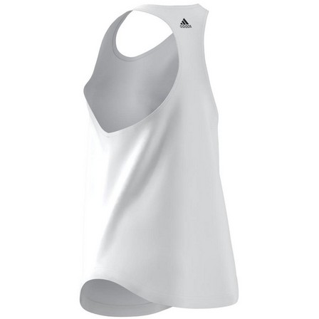 Essentials Loose Logo Tank Top white Female Adult, A701_ONE, large image number 23