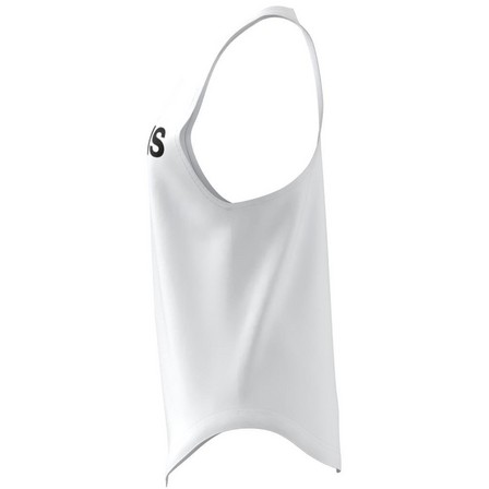 Essentials Loose Logo Tank Top white Female Adult, A701_ONE, large image number 33