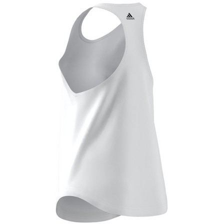 Essentials Loose Logo Tank Top white Female Adult, A701_ONE, large image number 39