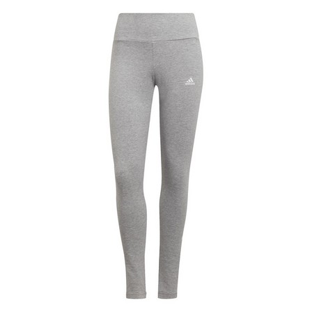 Women Essentials High-Waisted Logo Leggings, Grey, A701_ONE, large image number 1