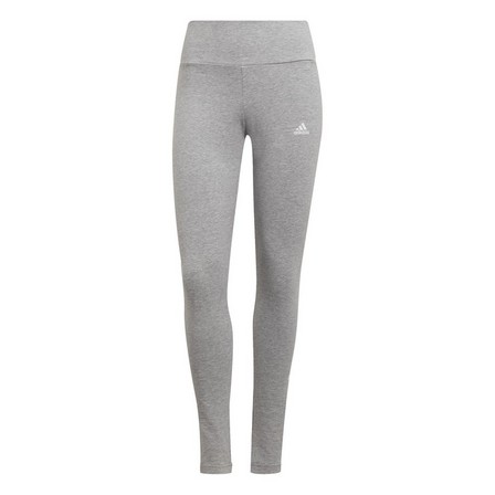 Women Essentials High-Waisted Logo Leggings, Grey, A701_ONE, large image number 2