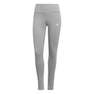 Women Essentials High-Waisted Logo Leggings, Grey, A701_ONE, thumbnail image number 2