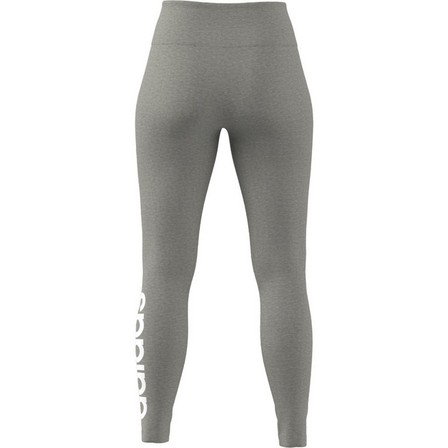 Women Essentials High-Waisted Logo Leggings, Grey, A701_ONE, large image number 8