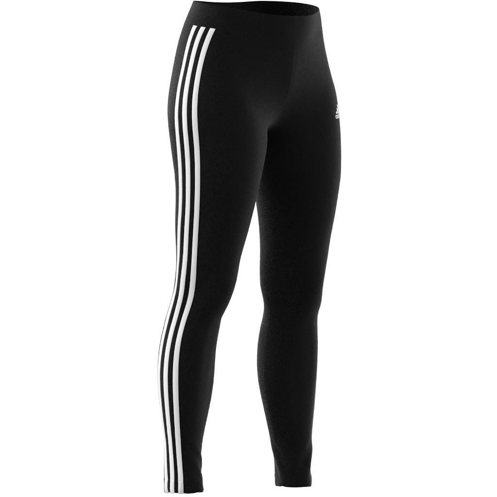 Women 3 Stripes Leggings, Black, A701_ONE, large image number 8