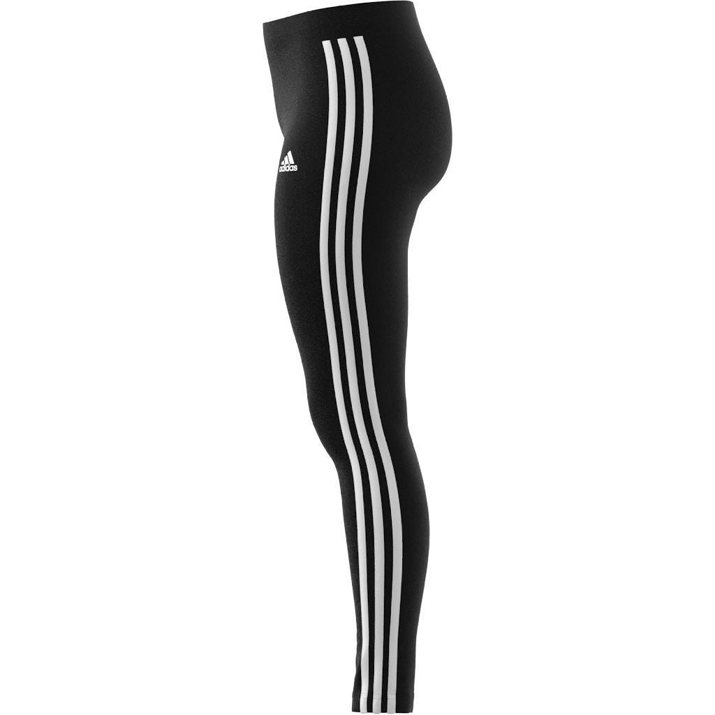 Women 3 Stripes Leggings, Black, A701_ONE, large image number 9