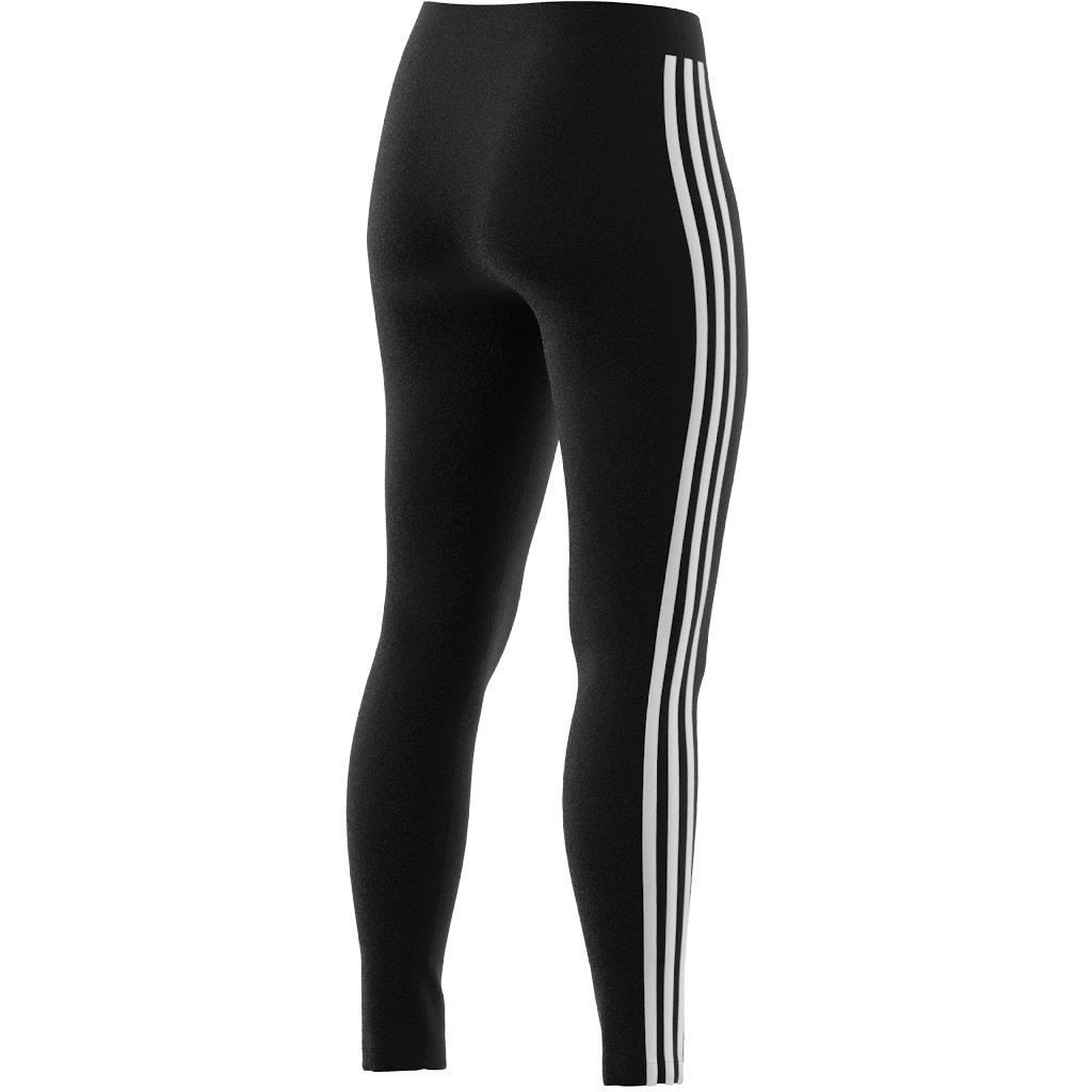 Women 3 Stripes Leggings, Black, A701_ONE, large image number 10