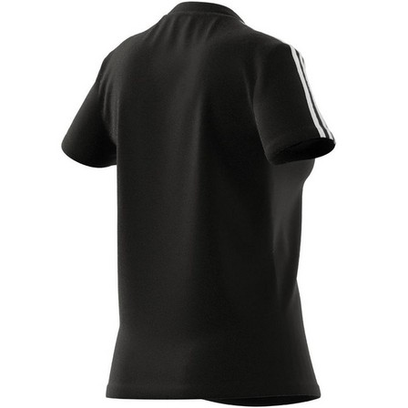 Women Essentials Slim 3-Stripes T-Shirt, Black, A701_ONE, large image number 18