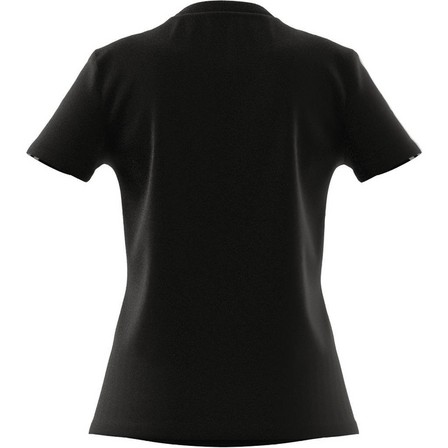 Women Essentials Slim 3-Stripes T-Shirt, Black, A701_ONE, large image number 29