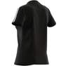 Women Essentials Slim 3-Stripes T-Shirt, Black, A701_ONE, thumbnail image number 30