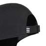 Unisex Lightweight Embroidered Baseball Cap, Black, A701_ONE, thumbnail image number 9