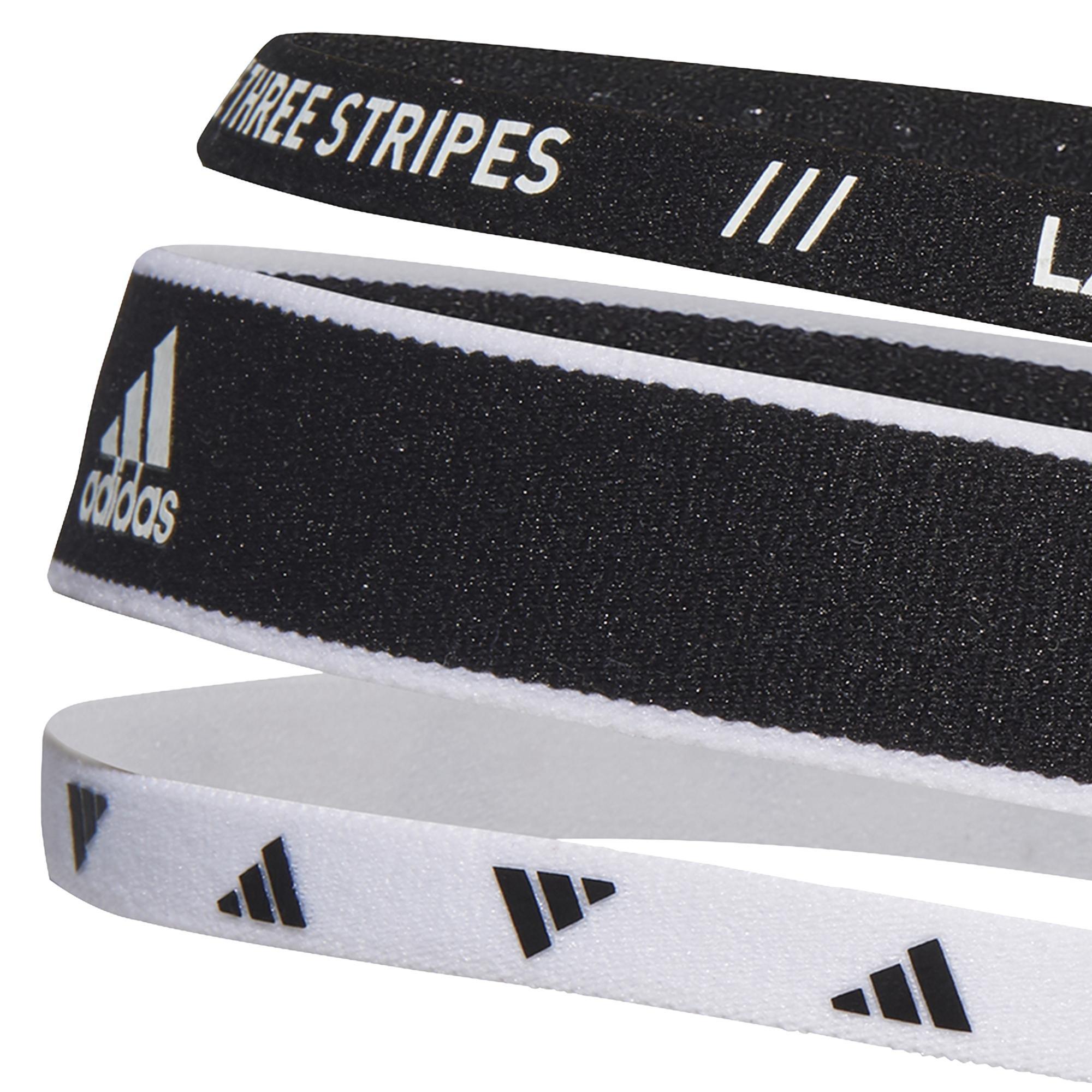 Unisex Training Headbands 3 Per Pack, Black, , large image number 3