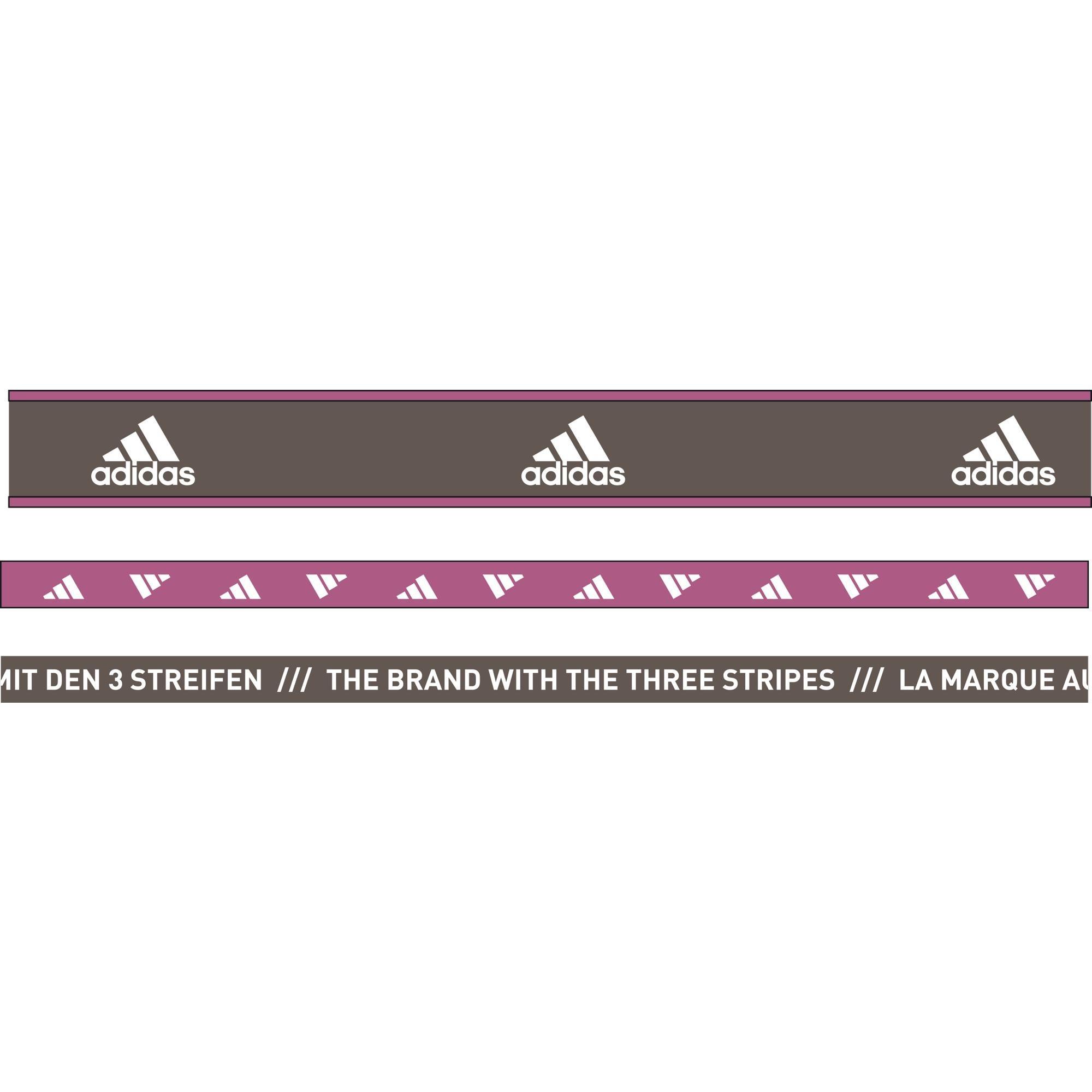 Unisex Training Headbands 3 Per Pack, Black, , large image number 8