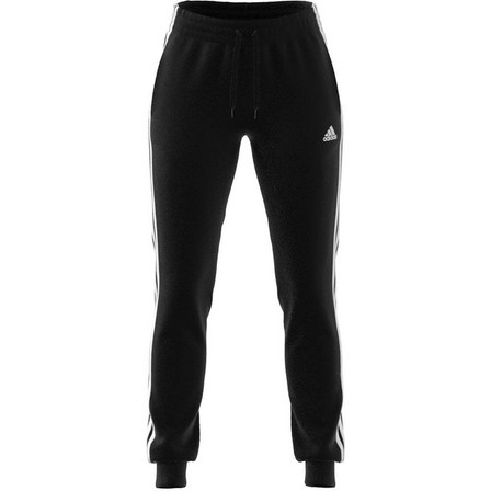 Women Essentials Single Jersey 3-Stripes Joggers, Black, A701_ONE, large image number 6