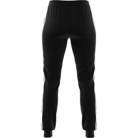 Women Essentials Single Jersey 3-Stripes Joggers, Black, A701_ONE, large image number 8