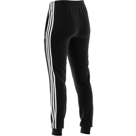 Women Essentials Single Jersey 3-Stripes Joggers, Black, A701_ONE, large image number 12