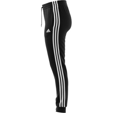 Women Essentials Single Jersey 3-Stripes Joggers, Black, A701_ONE, large image number 14