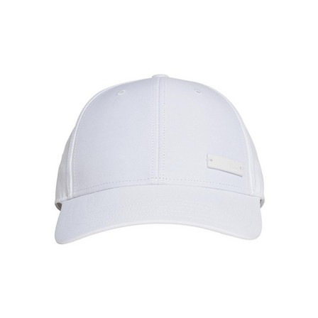 Lightweight Metal Badge Baseball Cap white Unisex Adult, A701_ONE, large image number 1
