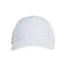 Lightweight Metal Badge Baseball Cap white Unisex Adult, A701_ONE, thumbnail image number 1