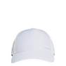 Lightweight Metal Badge Baseball Cap white Unisex Adult, A701_ONE, thumbnail image number 2