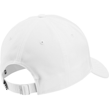 Lightweight Metal Badge Baseball Cap white Unisex Adult, A701_ONE, large image number 5