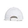 Lightweight Metal Badge Baseball Cap white Unisex Adult, A701_ONE, thumbnail image number 6