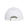Lightweight Metal Badge Baseball Cap white Unisex Adult, A701_ONE, thumbnail image number 7