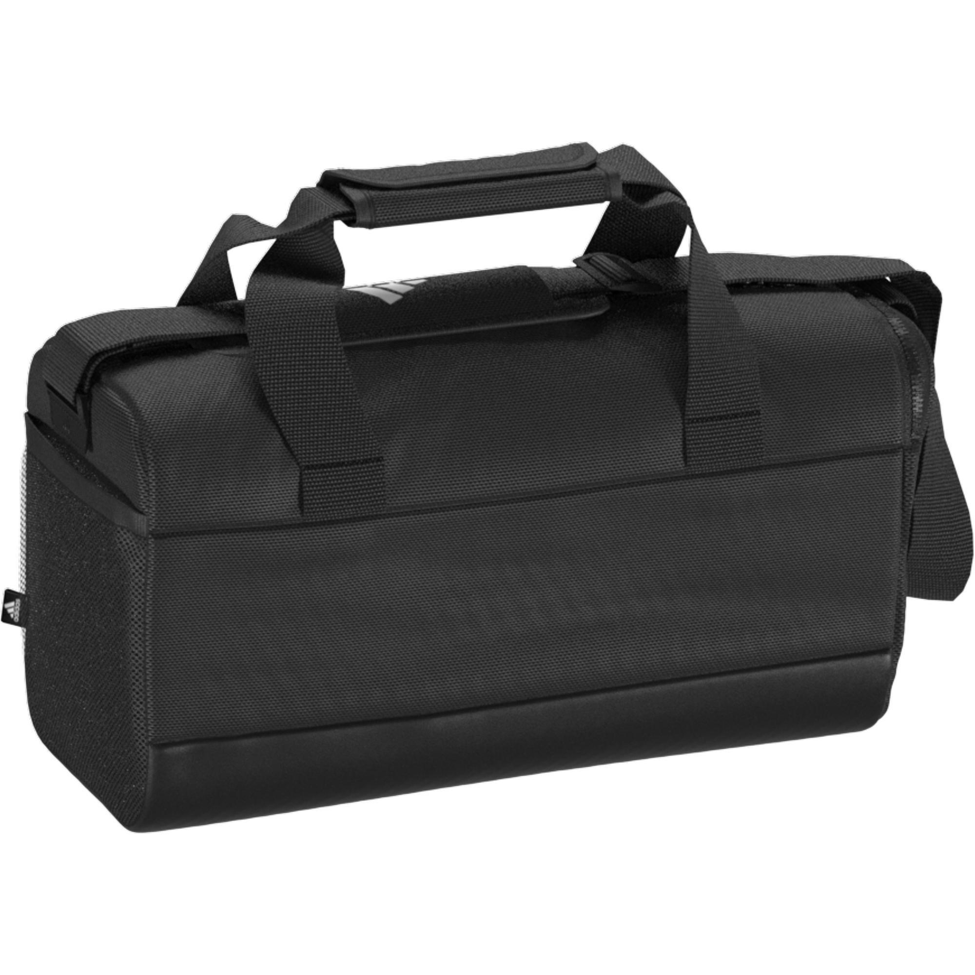 Unisex Extra Small Essentials 3-Stripes Duffel Bag, Black, , large image number 9
