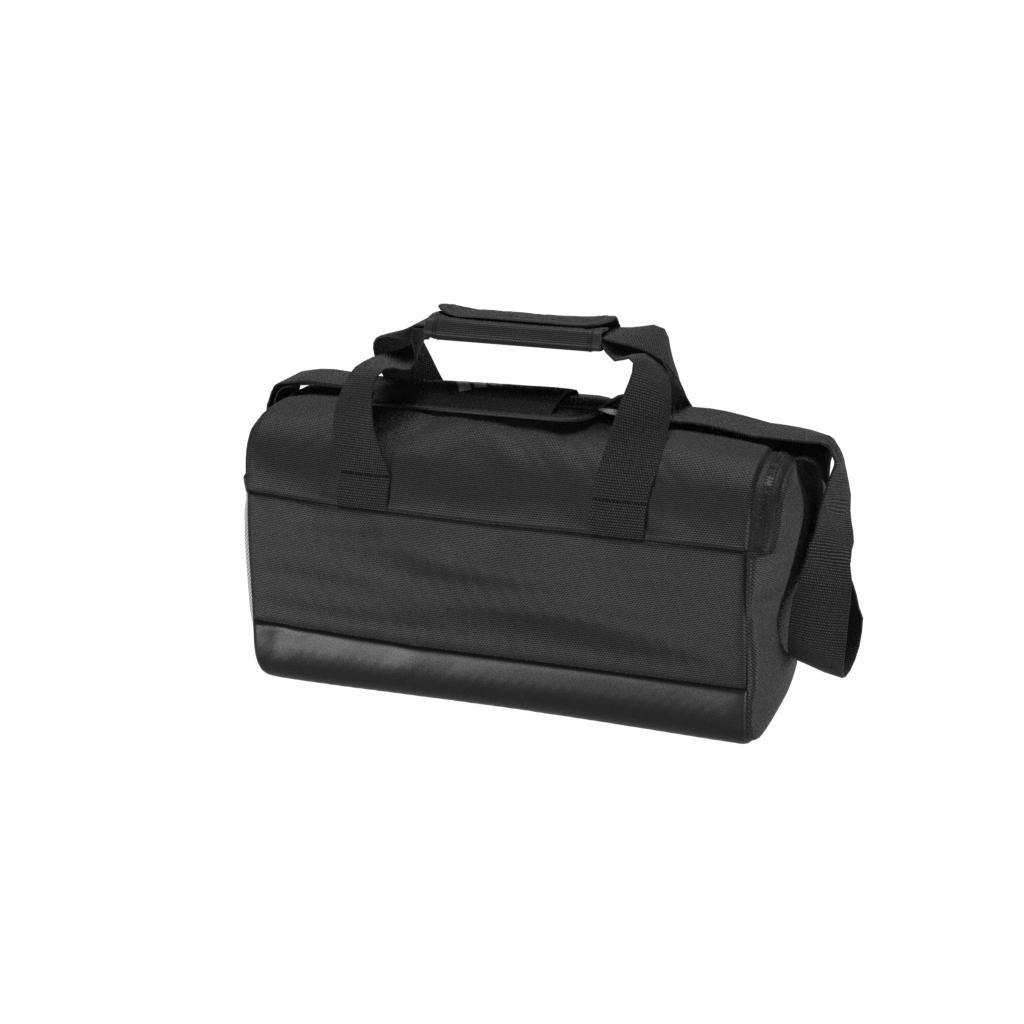 Unisex Extra Small Essentials 3-Stripes Duffel Bag, Black, , large image number 16