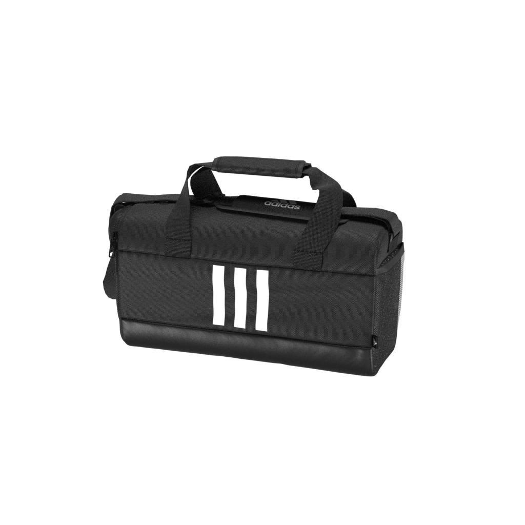 Unisex Extra Small Essentials 3-Stripes Duffel Bag, Black, , large image number 19