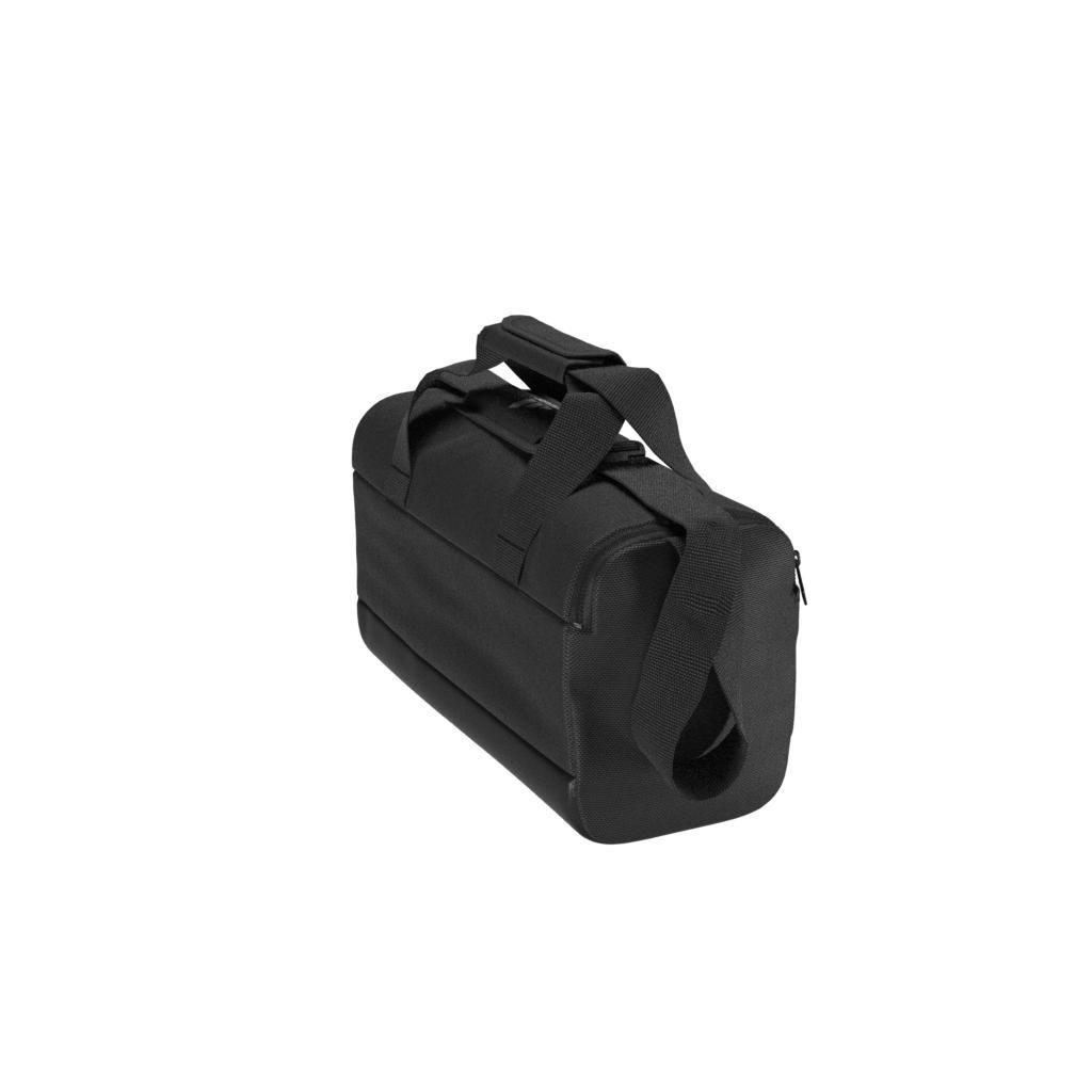 Unisex Extra Small Essentials 3-Stripes Duffel Bag, Black, , large image number 21