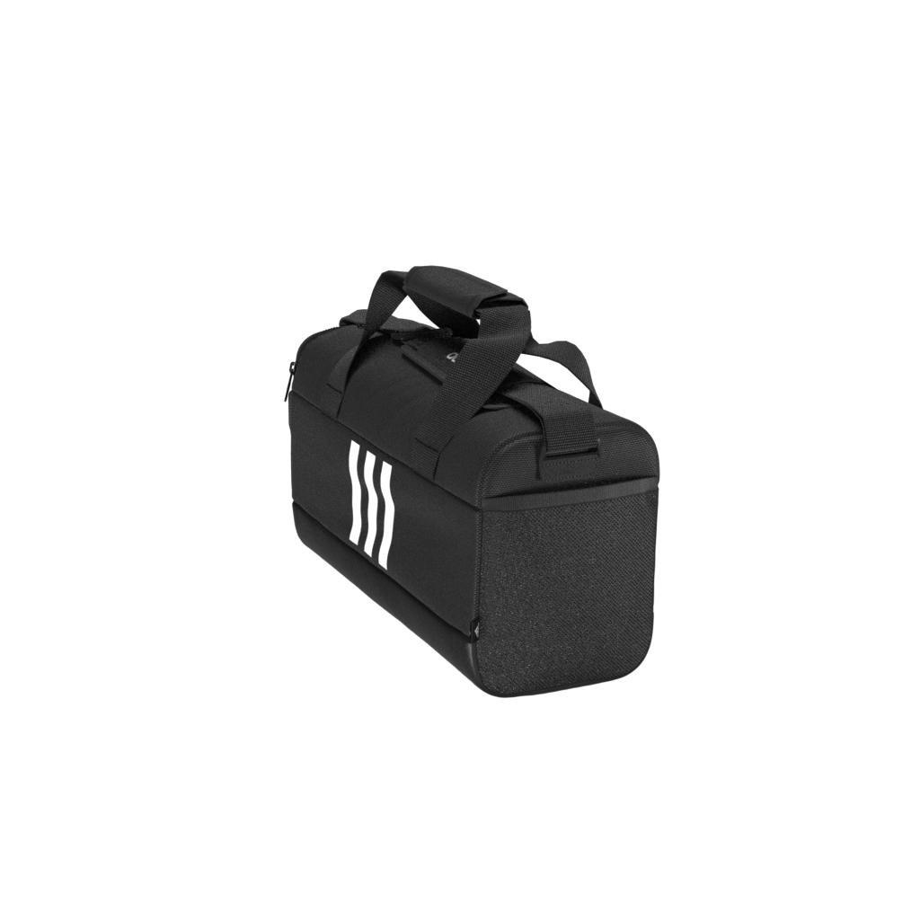 Unisex Extra Small Essentials 3-Stripes Duffel Bag, Black, , large image number 22