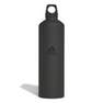 Unisex 0.75 L Steel Water Bottle, Black, A701_ONE, thumbnail image number 0