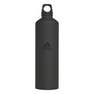 Unisex 0.75 L Steel Water Bottle, Black, A701_ONE, thumbnail image number 1