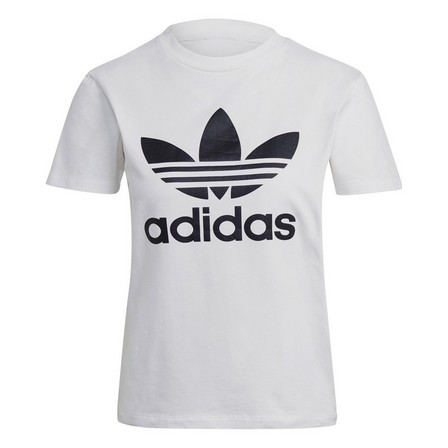 Adicolor Classics Trefoil T-Shirt White Female, A701_ONE, large image number 6