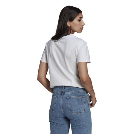 Adicolor Classics Trefoil T-Shirt White Female, A701_ONE, large image number 7