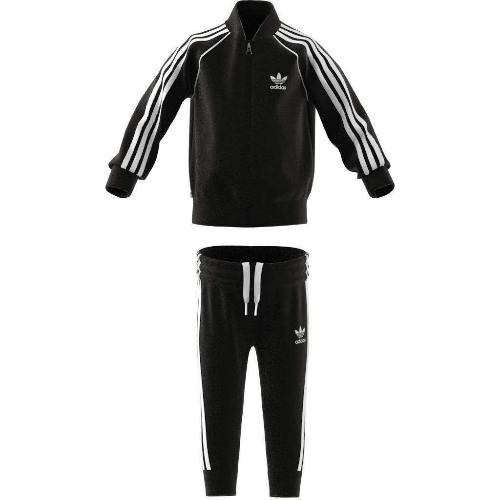 adidas - Unisex Infant Adicolor Sst Tracksuit, Black