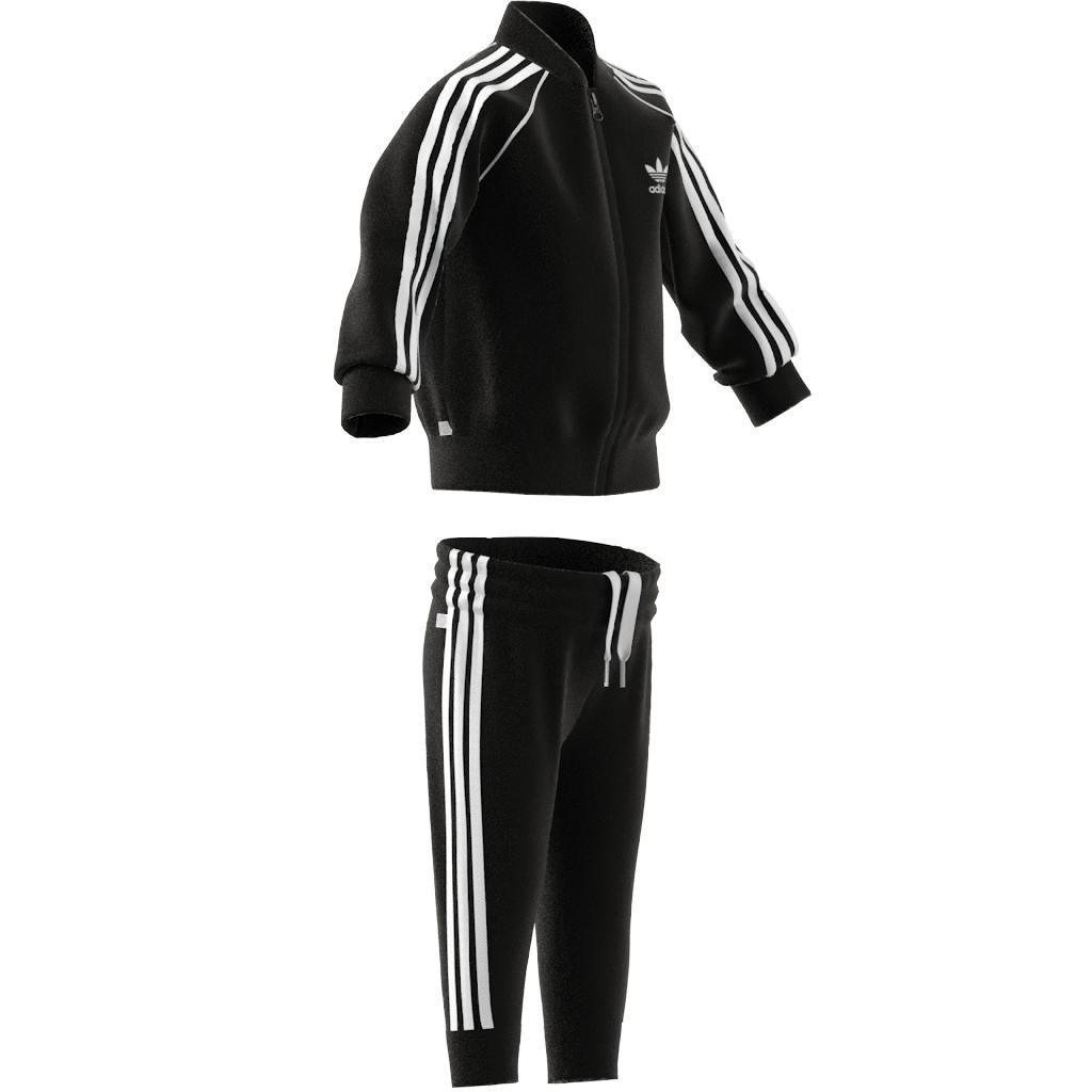 adidas - Unisex Infant Adicolor Sst Tracksuit, Black