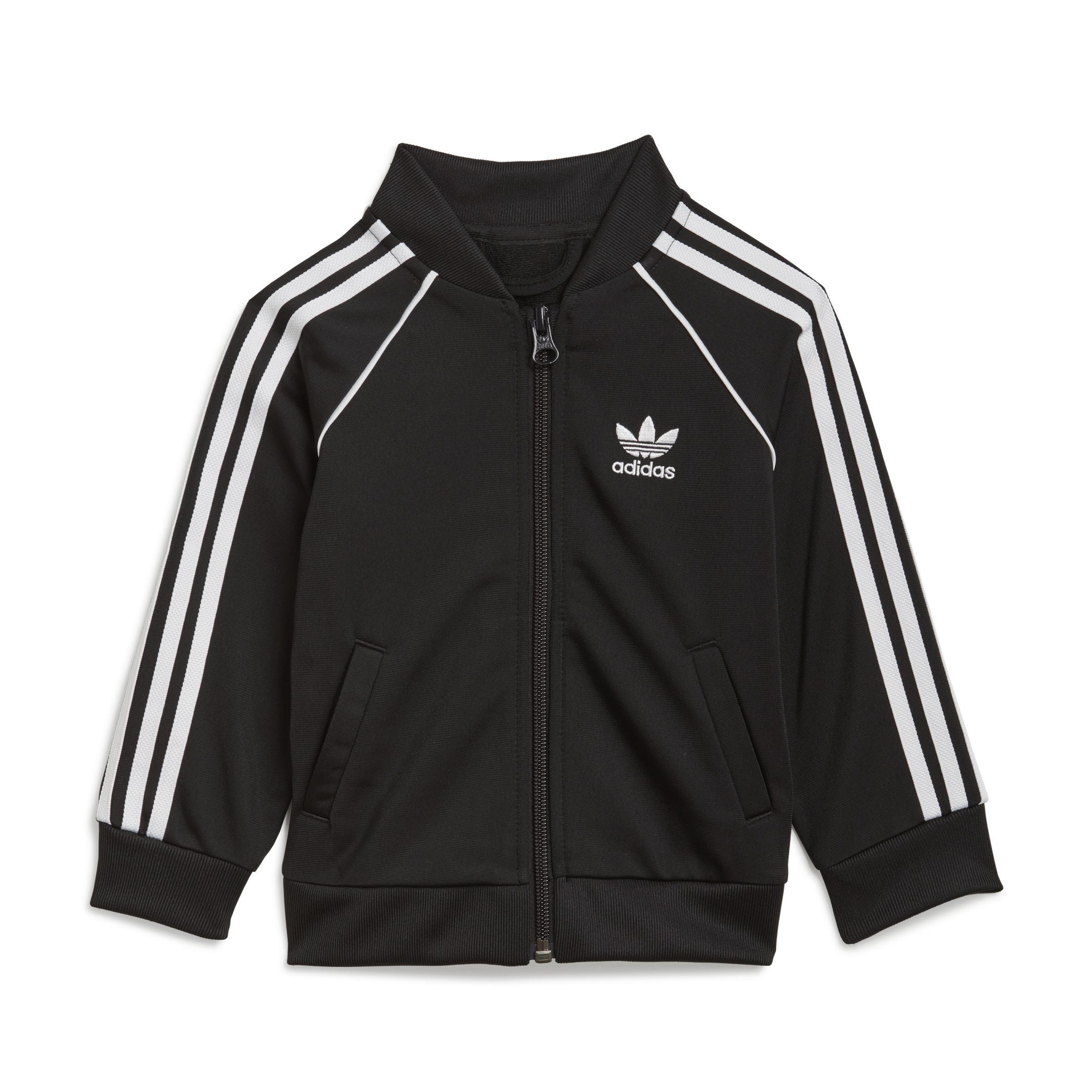 adidas - Unisex Infant Adicolor Sst Tracksuit, Black