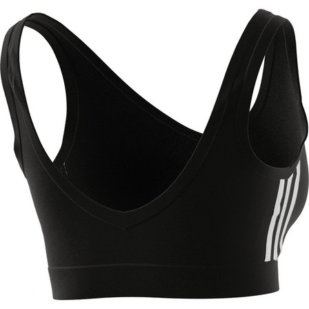 Women Essentials 3-Stripes Crop Top, Black, A701_ONE, large image number 9