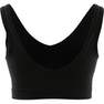 Women Essentials 3-Stripes Crop Top, Black, A701_ONE, thumbnail image number 19