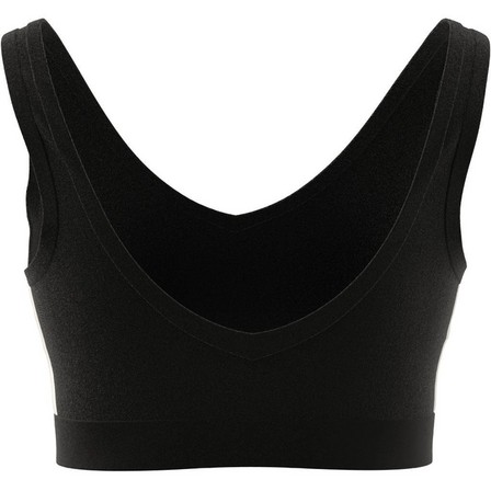 Women Essentials 3-Stripes Crop Top, Black, A701_ONE, large image number 29