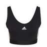 Women Essentials 3-Stripes Crop Top, Black, A701_ONE, thumbnail image number 31