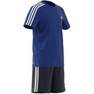 adidas - Kid's Boys Designed to move tee and shorts set, Blue
