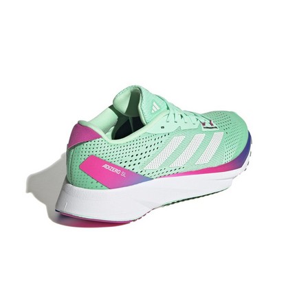 Women Adidas Adizero Sl Running Shoes, Green, A701_ONE, large image number 3