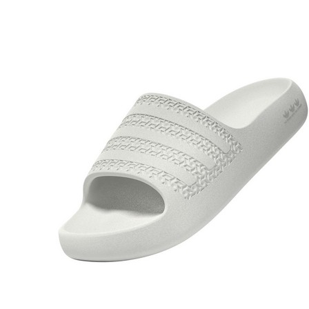 Womens Adilette Ayoon Slides, White, A701_ONE, large image number 10